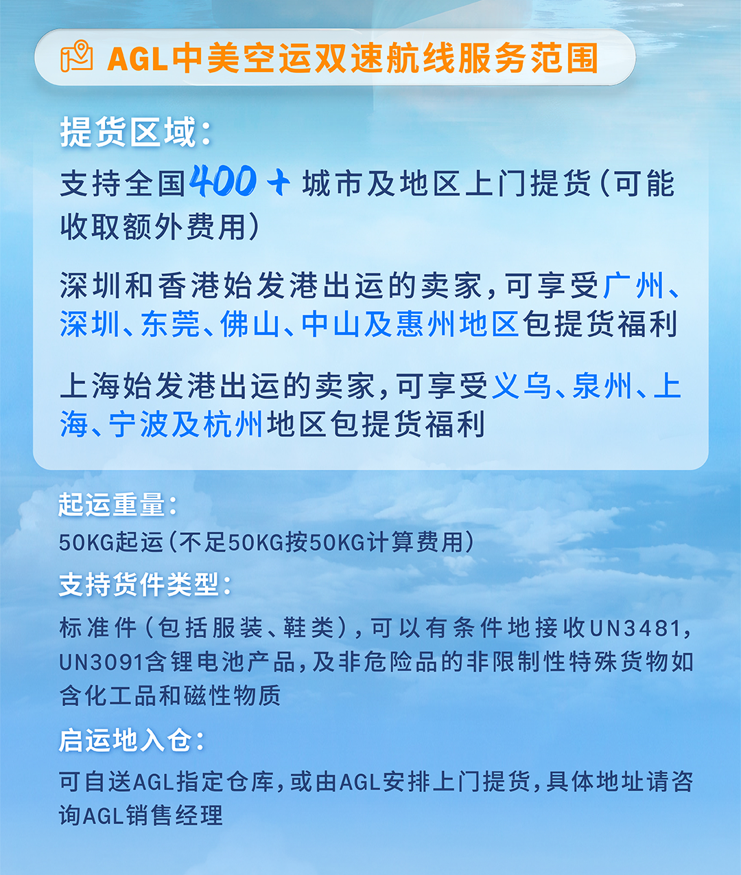 AGL中美空运全新升级：双速航线重磅上线，现已开放订舱