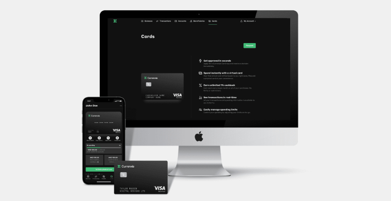 Currenxie Visa商务卡现已发行！