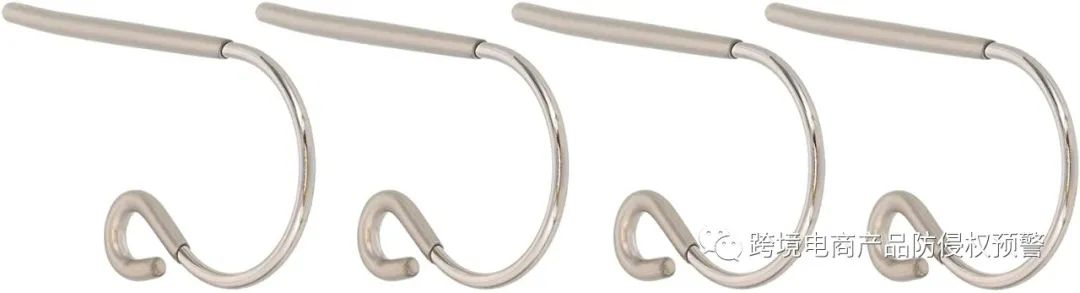 【圣诞袜架】在亚马逊美国站上的（外观专利）防侵权预警425