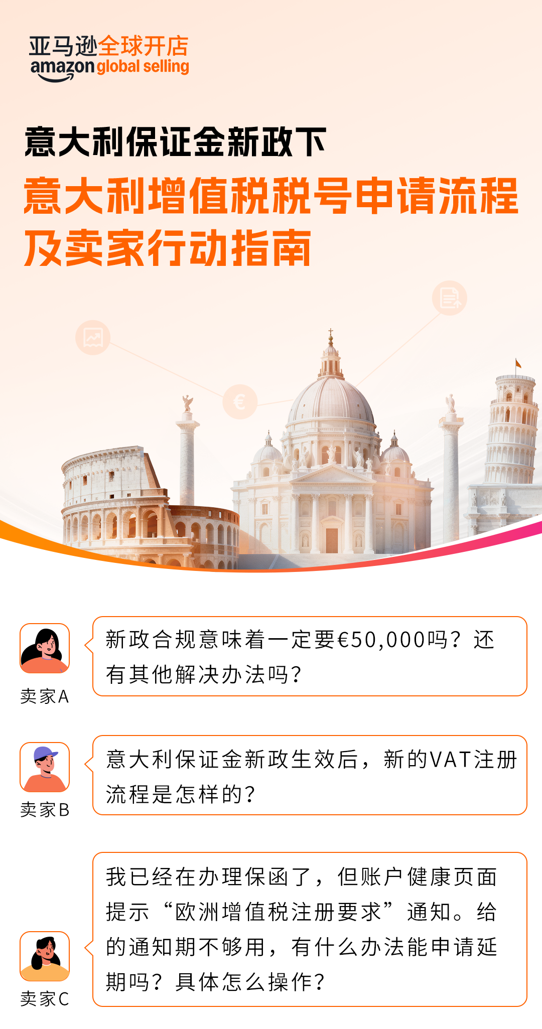 无需5万欧元,意大利保证金新政保险保函方案详解及VAT注册行动指南