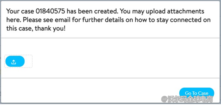 在Advertiser Help创建case