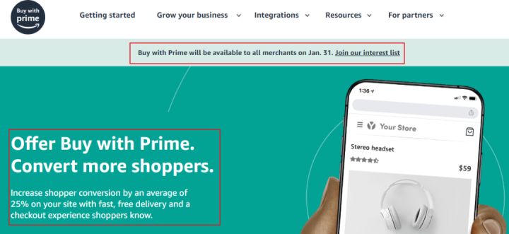 亚马逊「Buy with Prime」突然官宣放开！