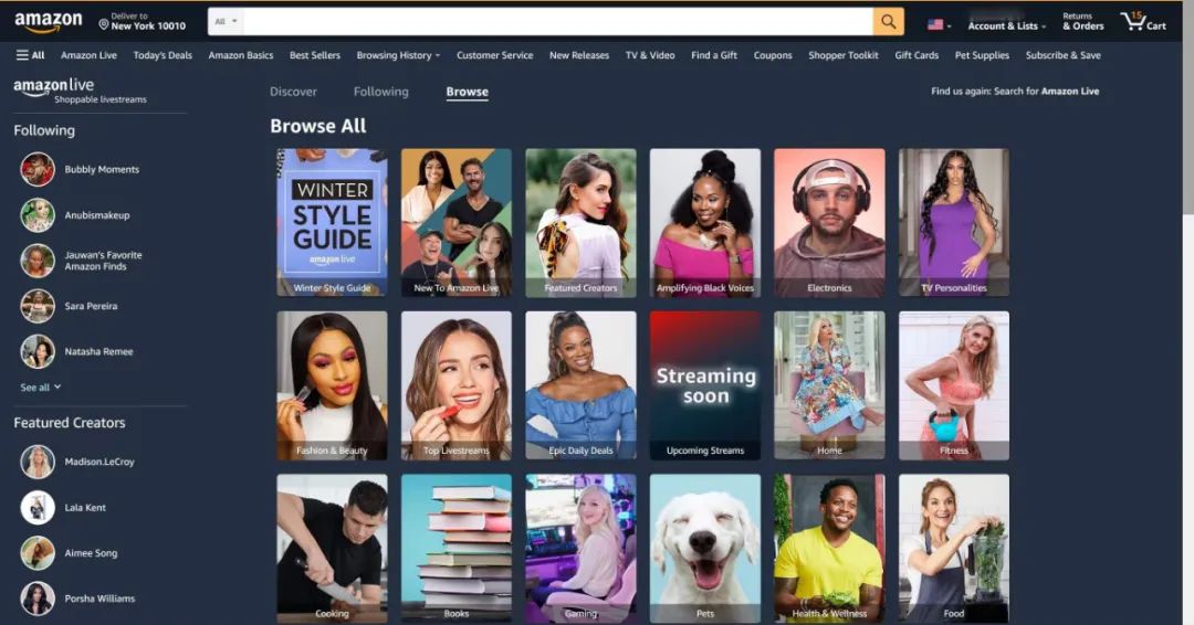 跨境流量新赛道,Amazon Live直播带货助力Listing腾飞