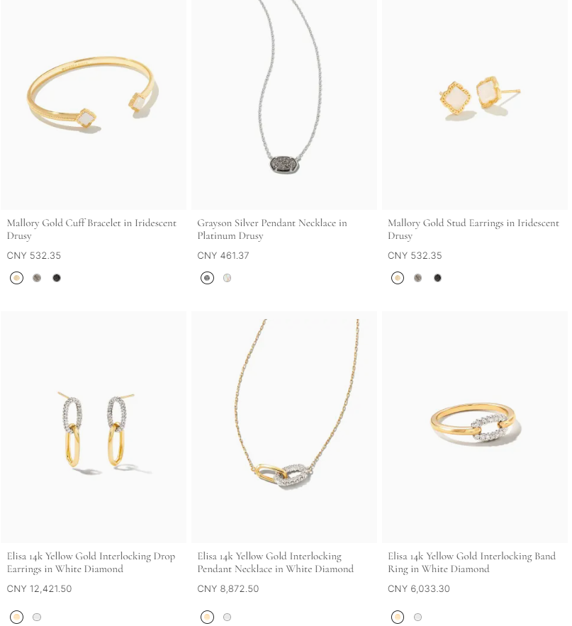 [22-6329] GBC律所代理原创珠宝品牌Kendra Scott起诉！已通过TRO！