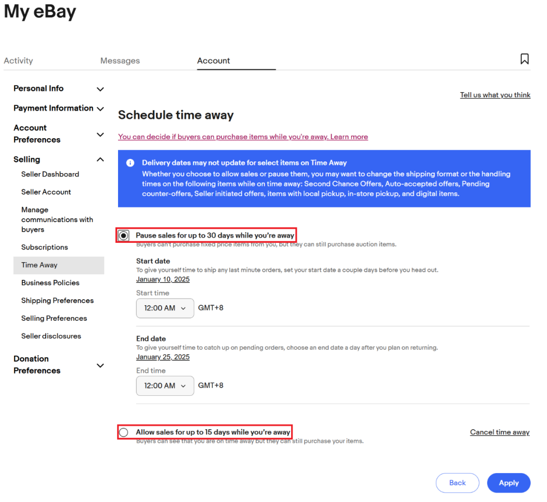 春节不打烊！eBay休假设置攻略，过节卖货两不误！
