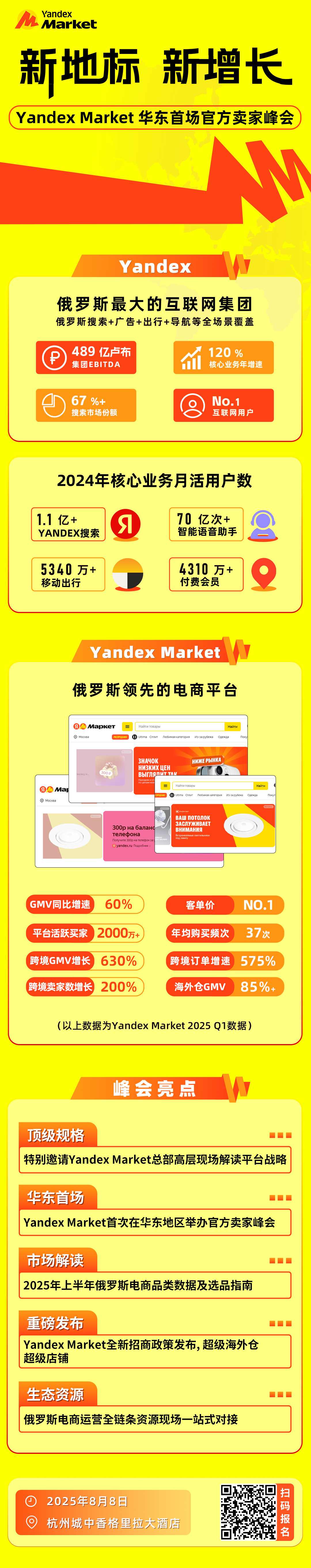 杭州再迎知名跨境平台！Yandex Market亮相杭州2025全球跨交会