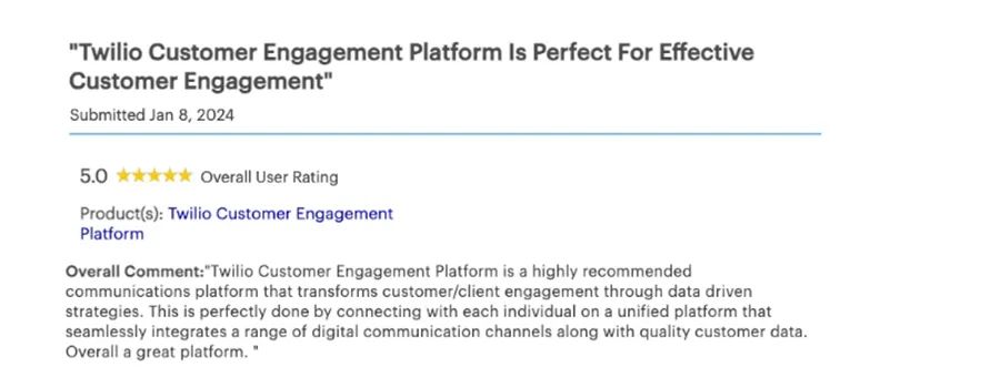Twilio荣膺2024年Gartner通信平台即服务魔力象限TM领导者！