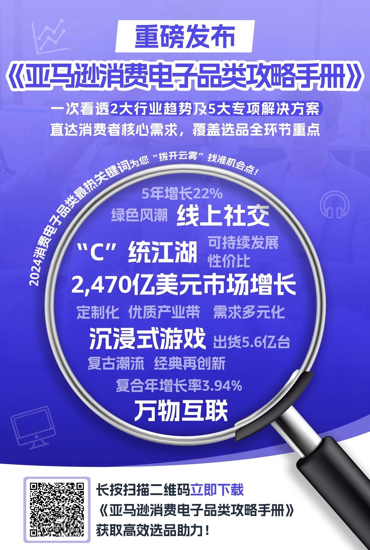 亚马逊消费电子爆单秘籍！全新攻略手册为你指引方向抓住机会