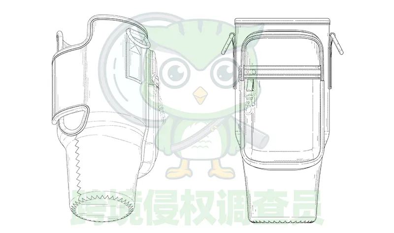 刚下证不久就发案维权，这款热卖CUP COVER 杯套不要再卖了！