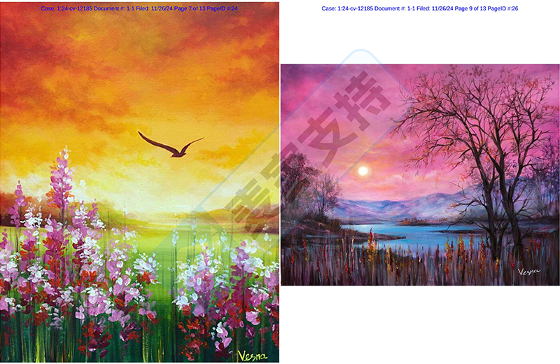 24-cv-12185，TRO新案速递！新版权接踵而来，跨境卖家速看避雷