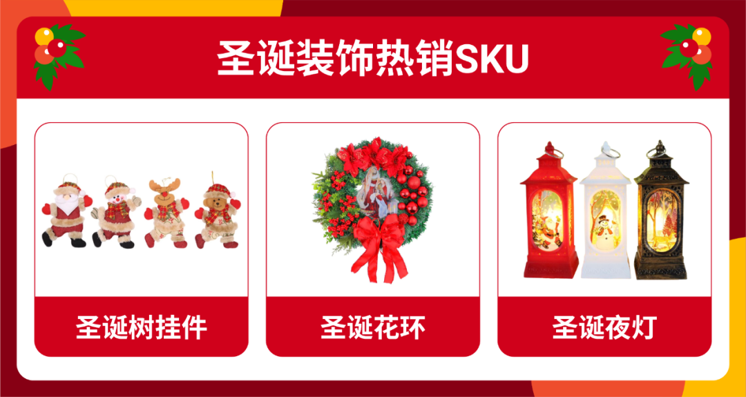 圣诞季热销选品指南! 从穿搭到礼品, 解锁年末重磅节庆商机