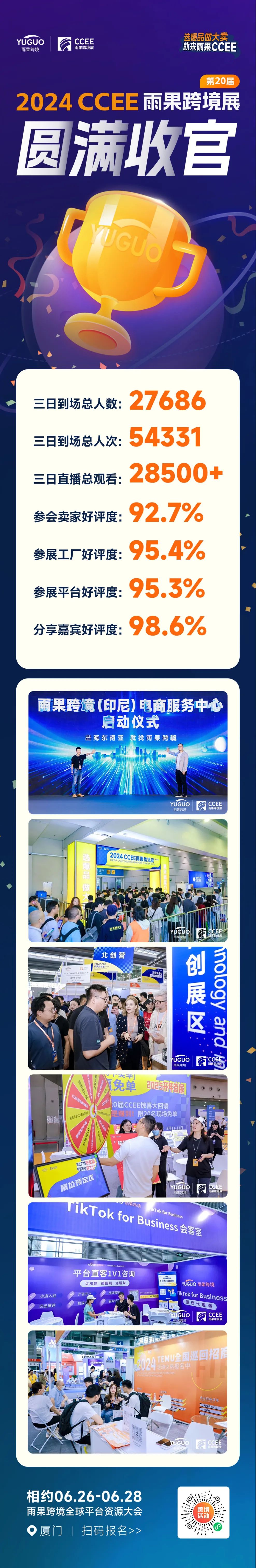 5万人次！好评如潮！2024 CCEE雨果跨境展火爆收官