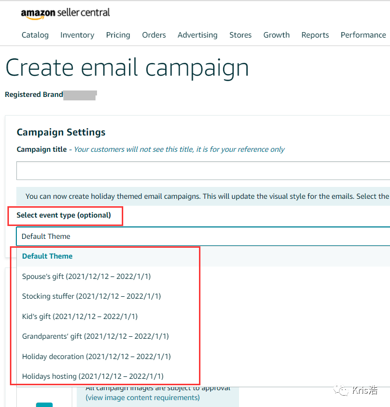 重磅！亚马逊允许你发送圣诞节日主题促销邮件！赶紧使用！