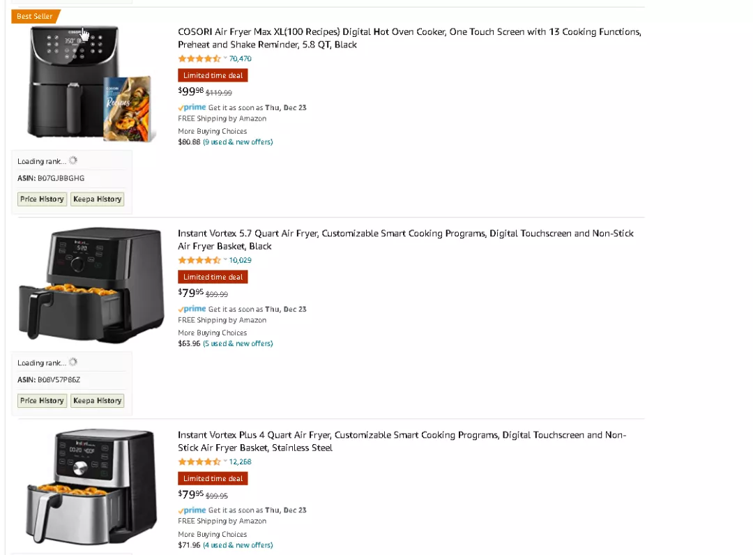 【亚马逊】如何快速判断竞品Listing 哪个变体卖得好