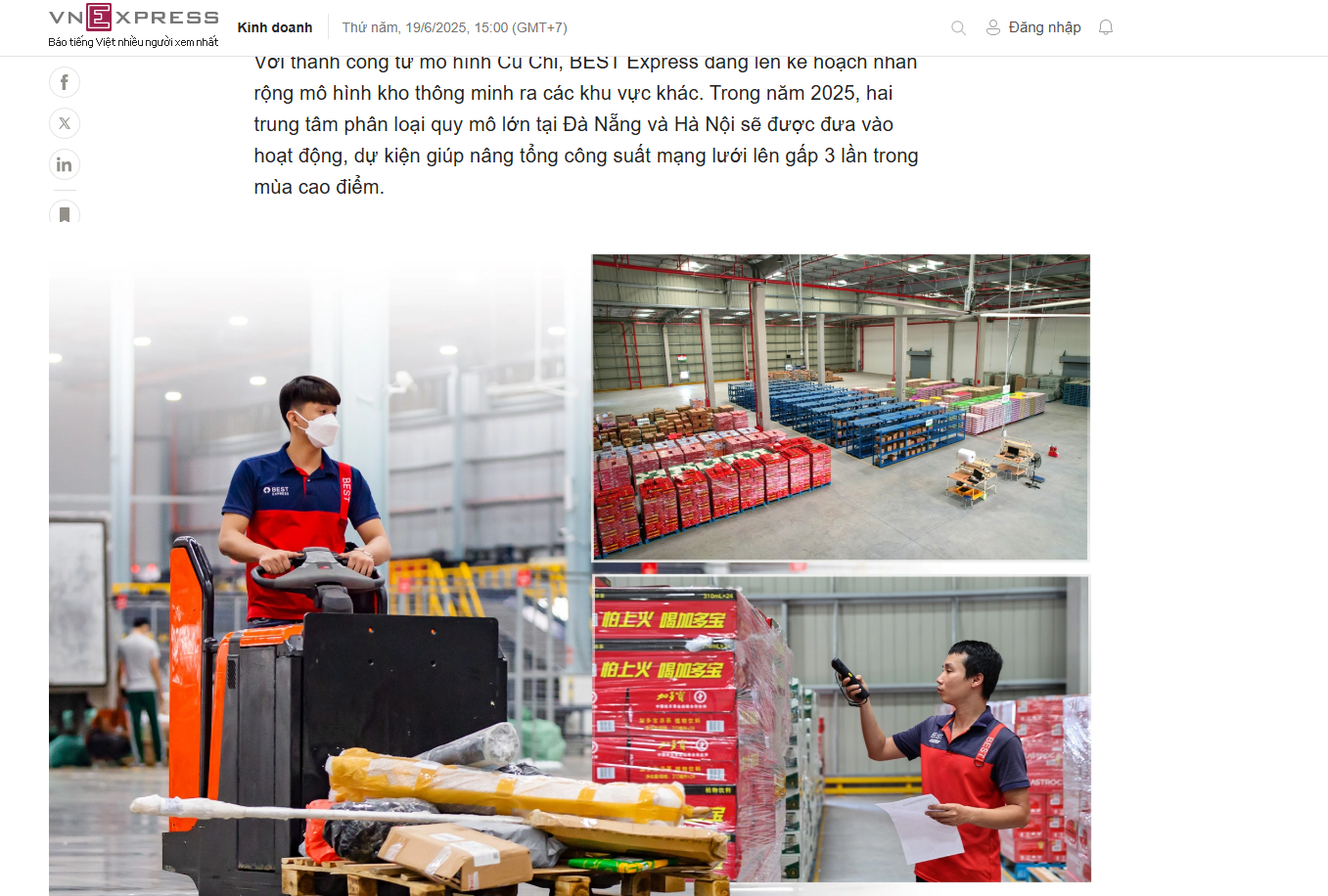 越南主流媒體深度報(bào)道：百世AI技術(shù)驅(qū)動物流數(shù)智化革命