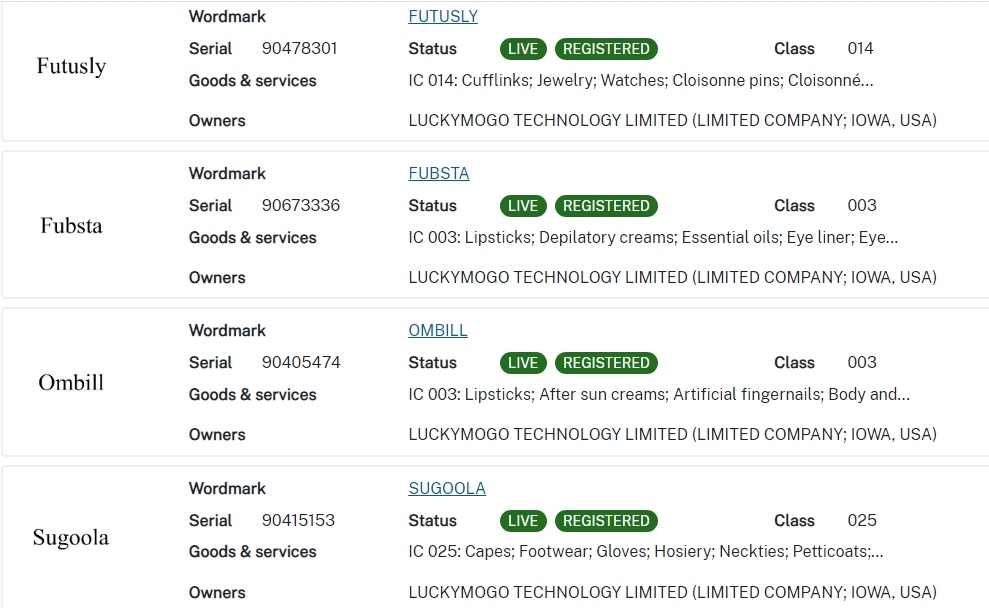 Luckymogo Technology Limited, Ltd. 商标案件:2024-cv-02163,0赔偿撤诉!