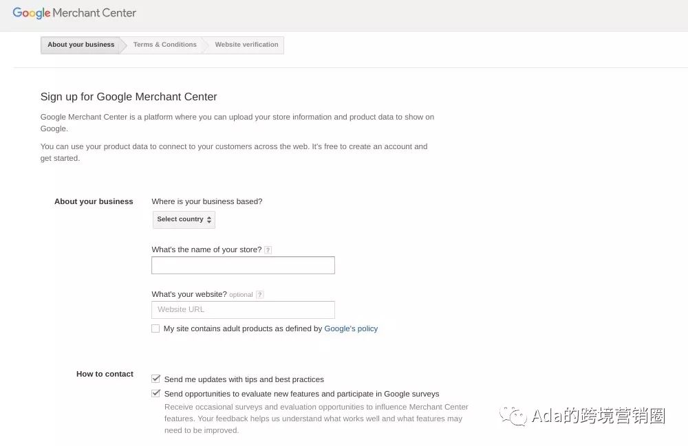 谷歌购物广告入门指引--基础篇