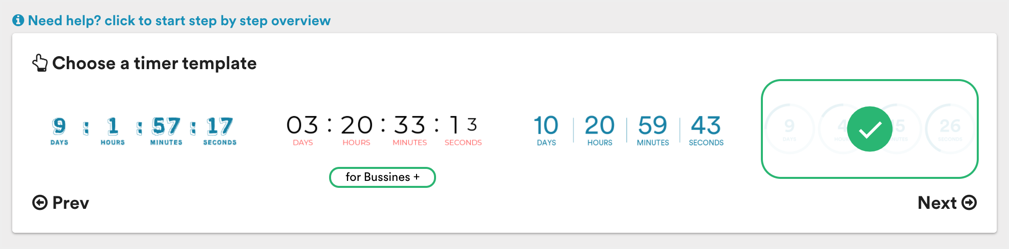 如何设置倒计时提示，营造旺季销售紧迫感？