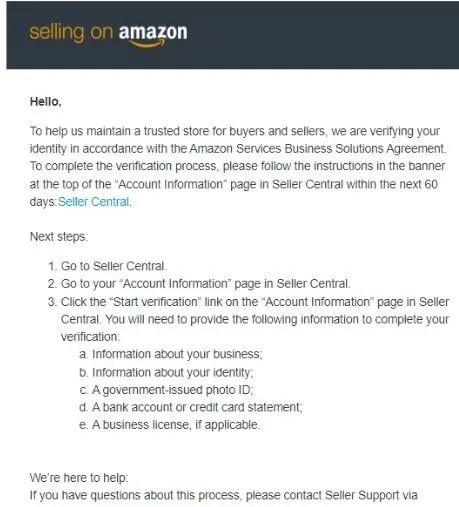 停售并扣留款项？亚马逊这次来真的，收到这类邮件需警惕！