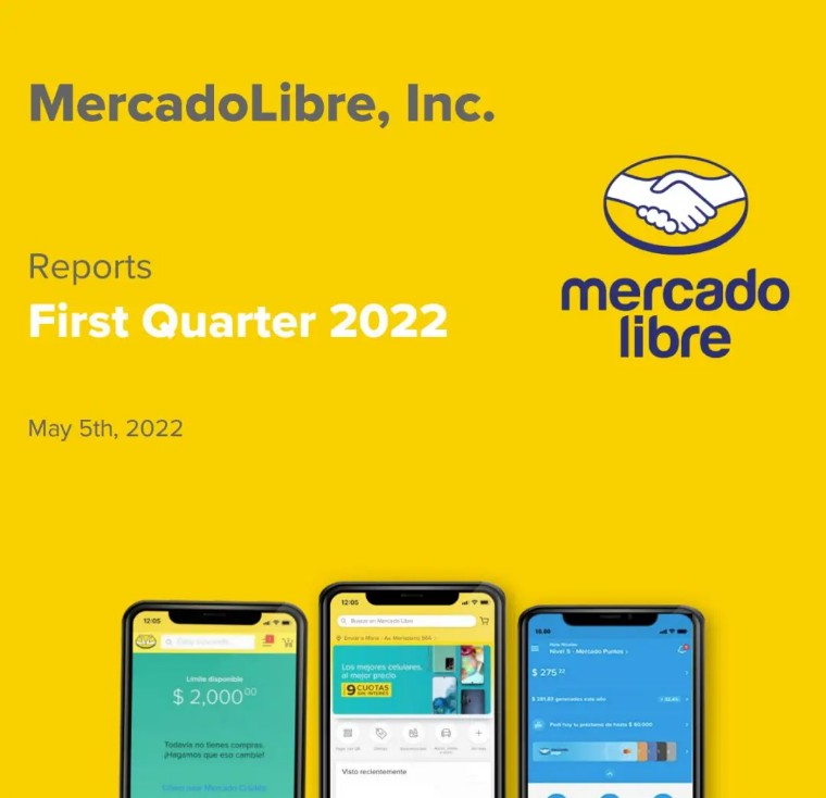 美客多财报公布！2022年第一季度GMV近77亿美元！商品交易量近3亿件！