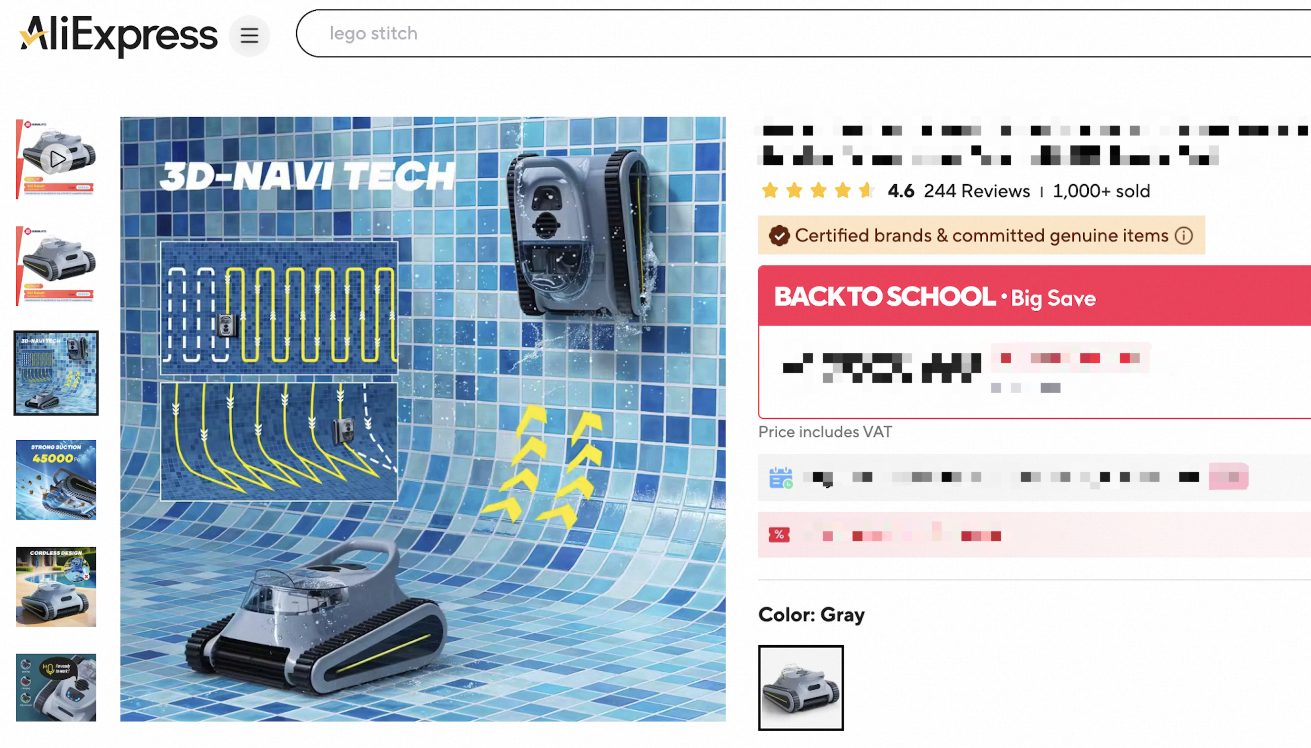 泳池机器人头部品牌思傲拓Seauto透露:欧洲70%以上订单来自速卖通