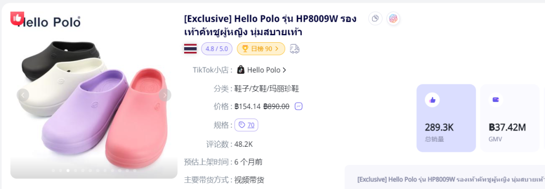 干爆单了！中国出海品牌登上泰国榜一 | TikTok Shop东南亚3月新榜