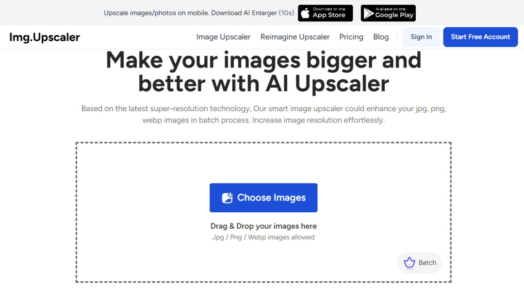 20个国内外超好用的图片无损放大工具推荐（建议收藏）
