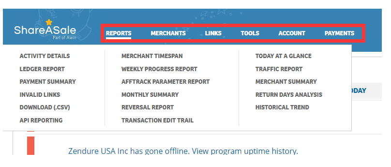Shareasale联盟客登陆的界面是什么样子--联盟营销（Affiliate marketing）