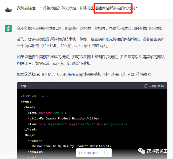 ChatGPT能助力跨境电商品牌出海吗？内附实操案例