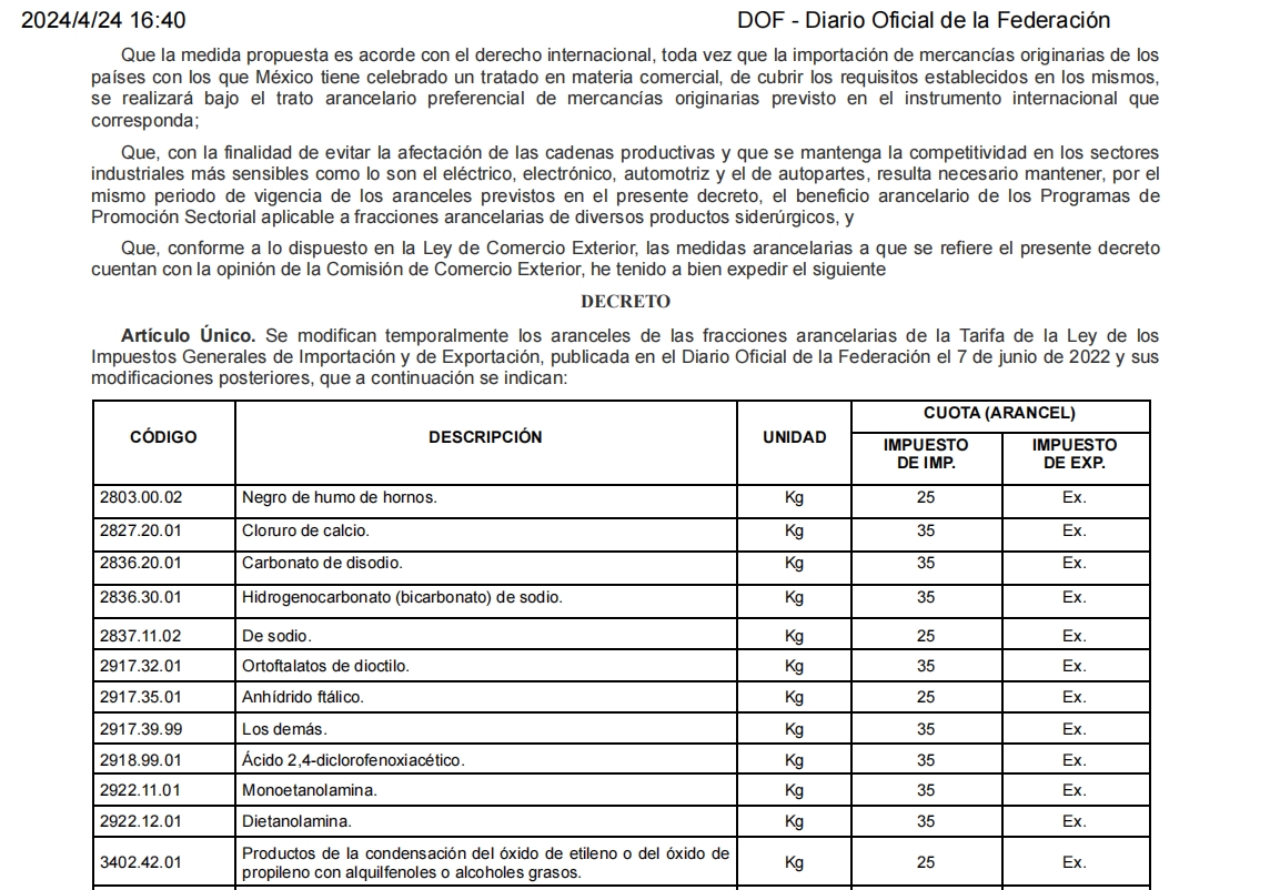 震变！墨西哥宣布对部分进口商品征收临时关税