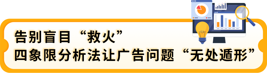 ACOS狂降25%！卖家必学四象限分析法，亚马逊官方手把手教你“狙击”广告痛点
