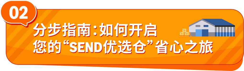 Amazon SEND优选仓重磅上线：运费最高省15%，入仓更快更省心！