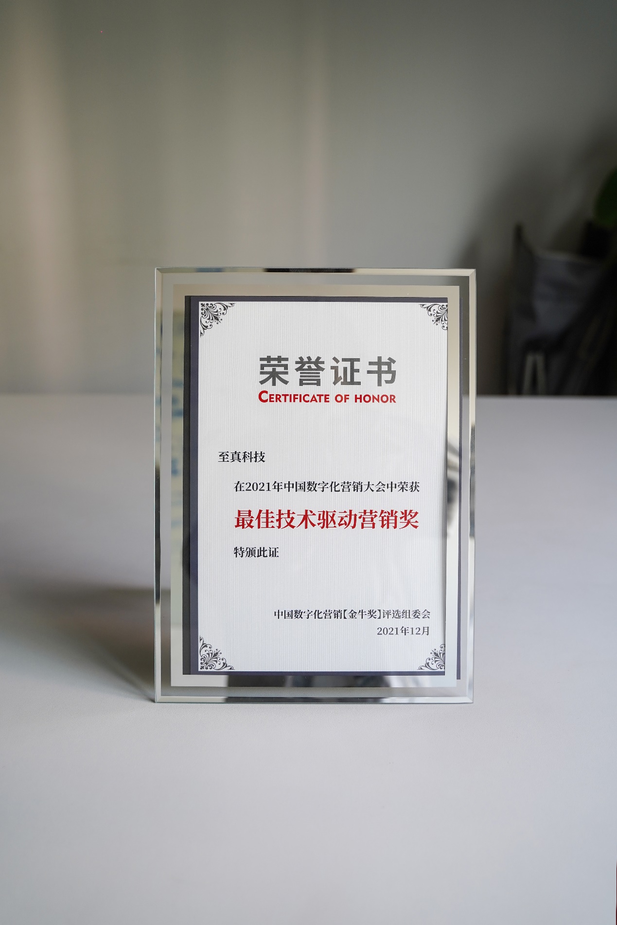 至真科技榮獲2021中國數(shù)字化營銷金牛獎“最佳技術(shù)驅(qū)動營銷獎”