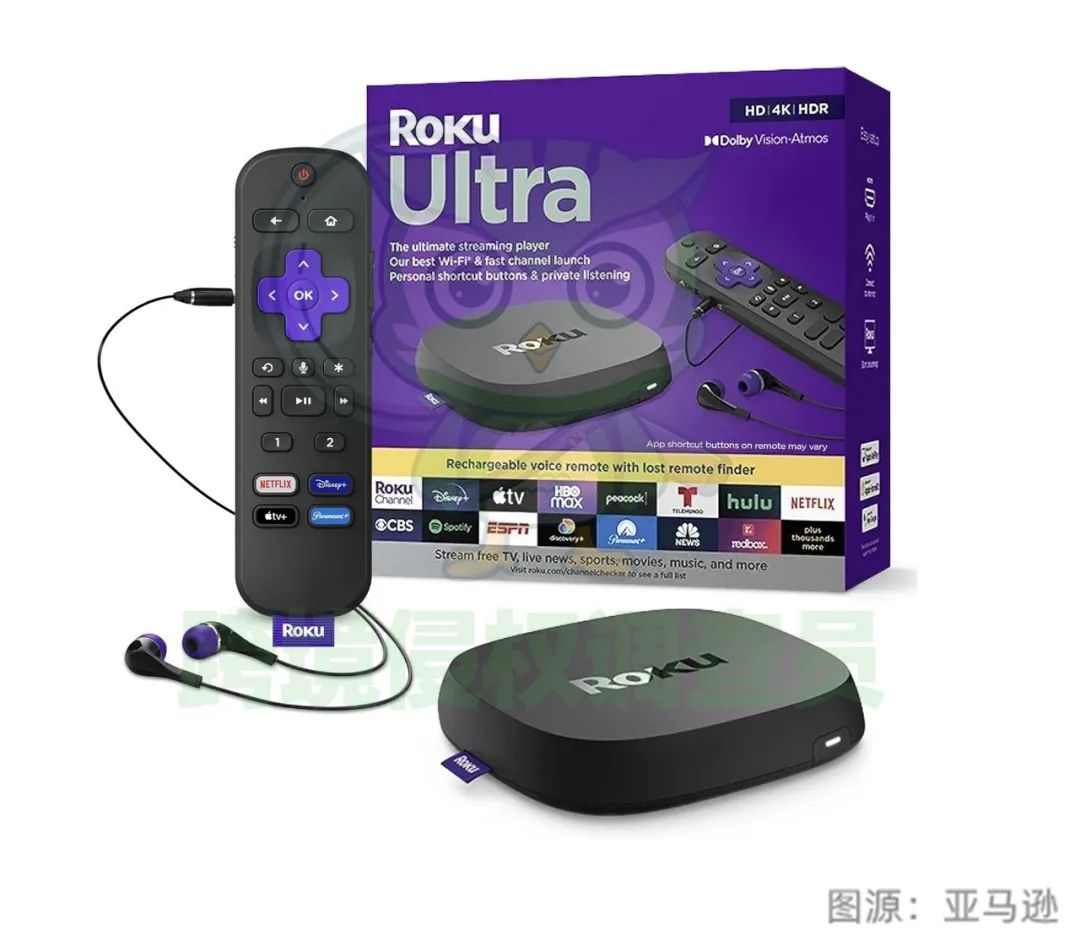 涉案商标众多，Roku电视盒子再次维权，抓紧规避！
