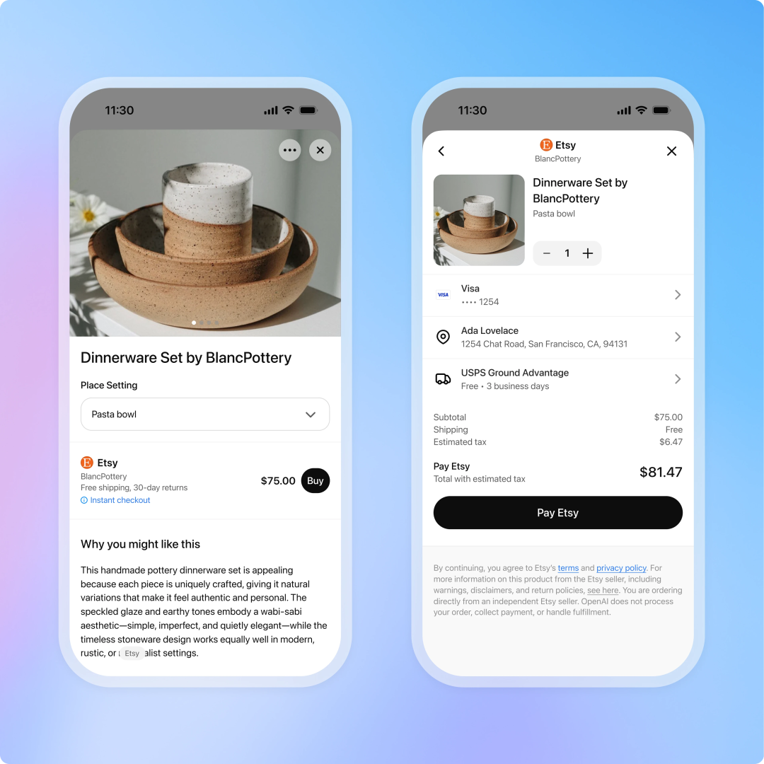重磅!Shopify 商家将能够通过 ChatGPT 对话直接进行销售~