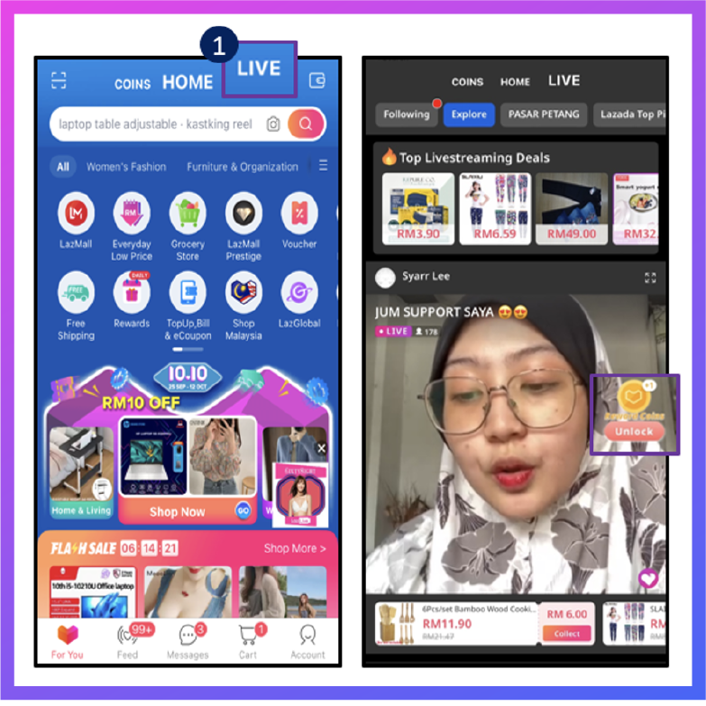 来Lazada开直播?带你认识Lazada大促弯道超车引流利器