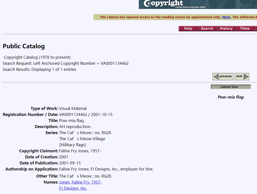 POW/MIA旗帜侵权,各大站点注意!