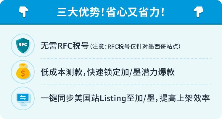 亚马逊美国站FBA库存可直送加、墨!7/1起符合条件卖家自动加入项目!