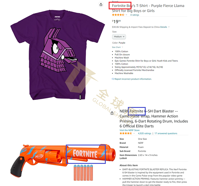 [22-3596]AMS代理Epic公司就FROTNITE现象级游戏发案！已有卖家收到邮件！