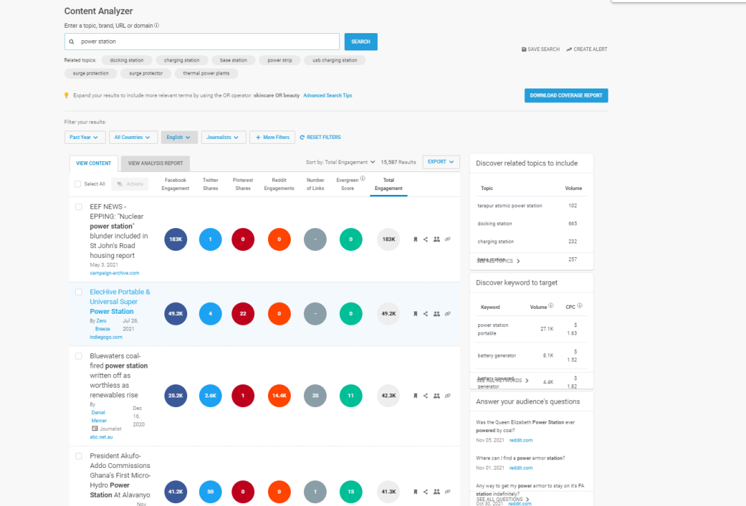 Buzzsumo做好内容营销跟网红营销的工具