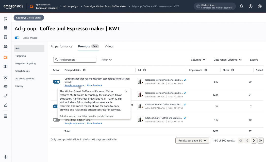 Rufus广告来了!广告可能直接放进买家问答里,传统搜索广告将被颠覆?