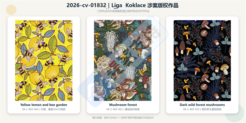 2026-cv-01832｜拉脱维亚画师一纸诉状甩向153店，Keith律所版权新案锁死三平台