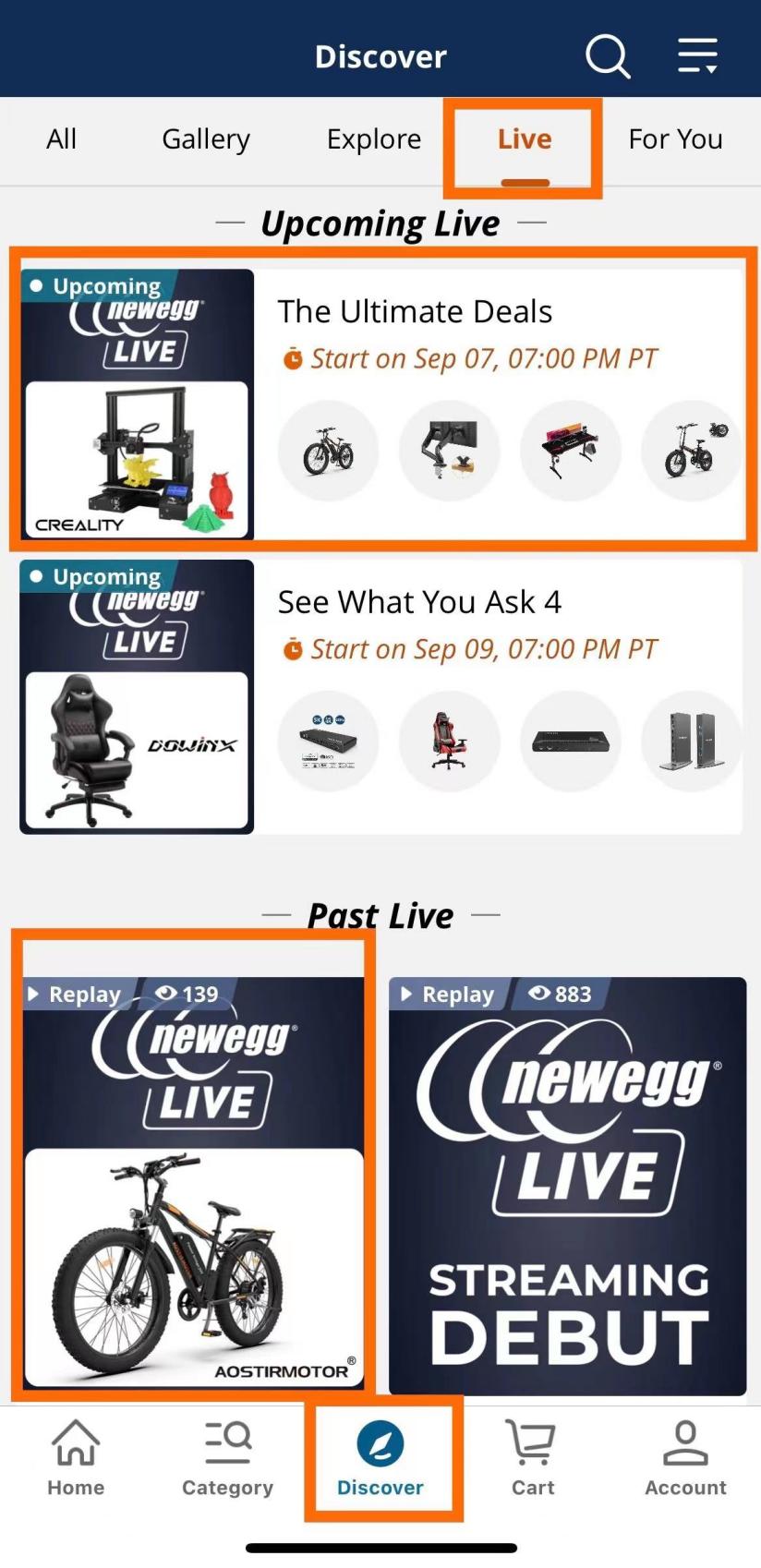 开播！新蛋Newegg Live正式上线！