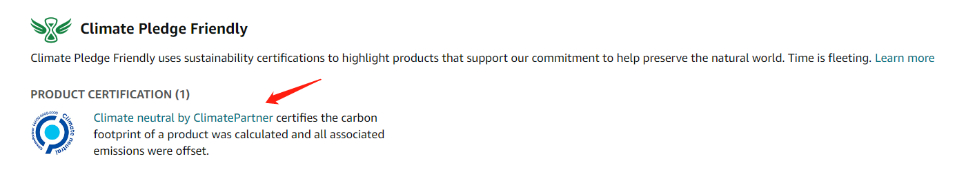 “气候友好承诺”(Climate Pledge Friendly)：亚马逊2040年实现净碳中和