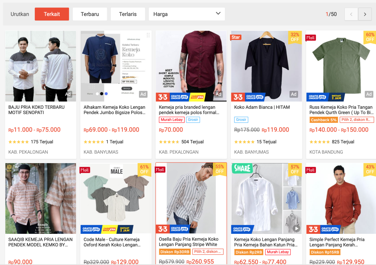 2023年印尼斋月服装流行趋势