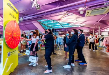 SHEIN x Atome新加坡线下体验：4天成交量超1000笔，拉新比例达49%