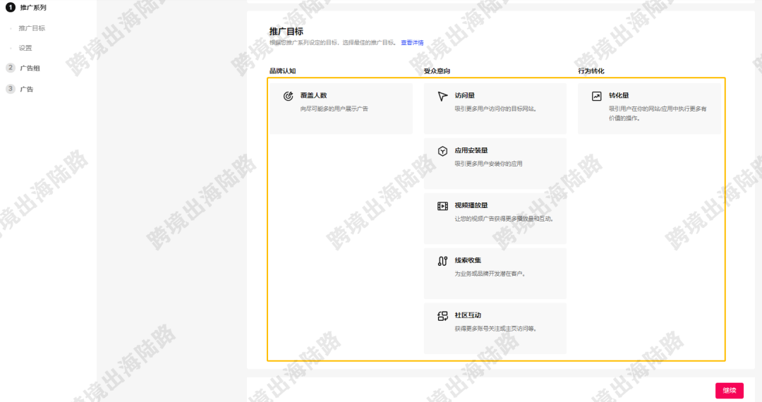 【TikTok】TikTok转化量（购物）广告投放教程（推广系列预算版本）