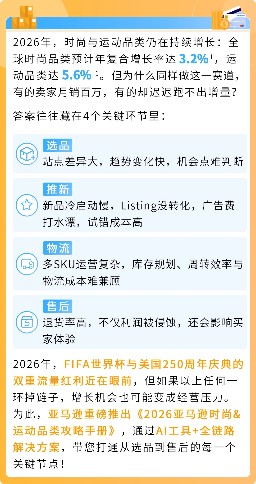 2026亚马逊美欧日时尚运动趋势，高潜品类与运营技巧全解