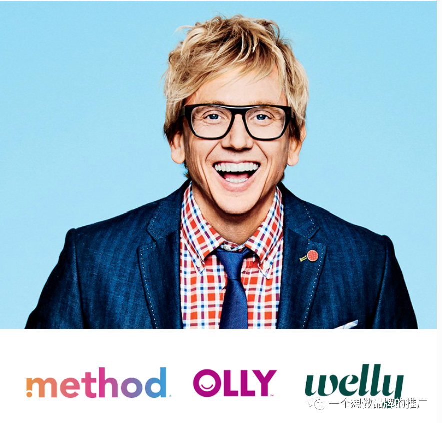 单枪匹马打造三大品牌,估值10亿美元的 Method,Welly 和OLLY 的品牌创始人Eric Ryan