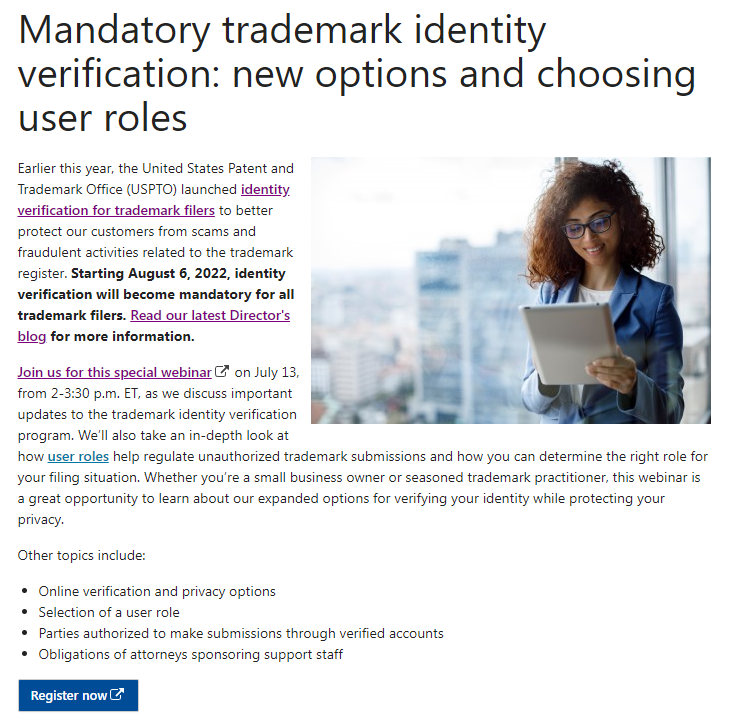 8月6日起，强制性商标身份验证，所有商标申请者都必须进行身份验证！